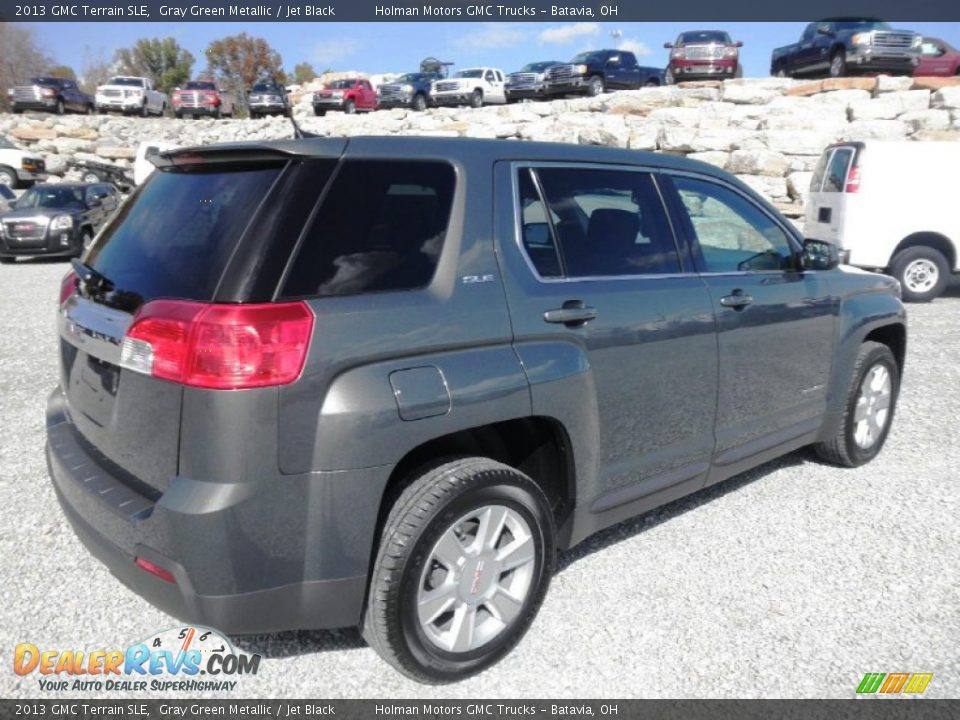 2013 GMC Terrain SLE Gray Green Metallic / Jet Black Photo #21