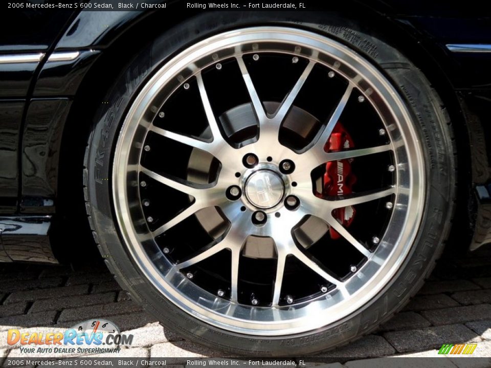 Custom Wheels of 2006 Mercedes-Benz S 600 Sedan Photo #34