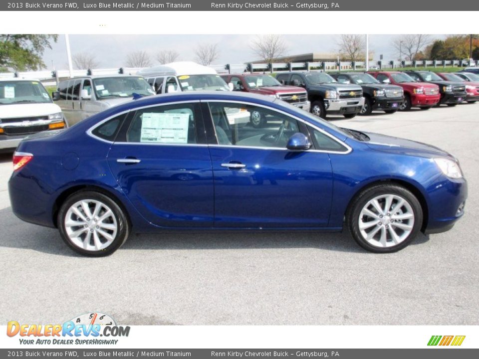 Luxo Blue Metallic 2013 Buick Verano FWD Photo #3