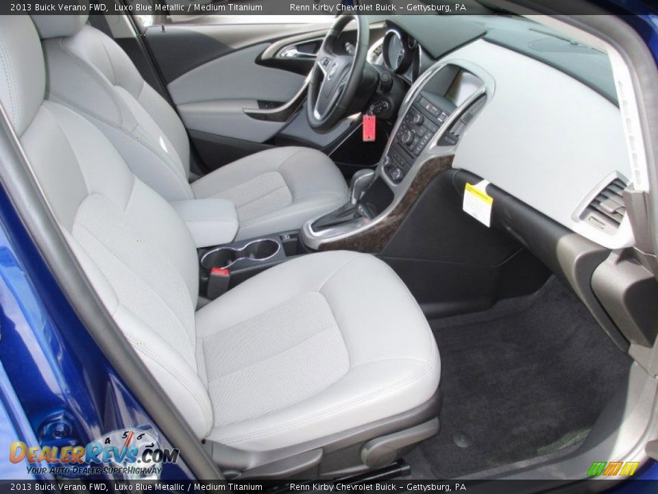 Medium Titanium Interior - 2013 Buick Verano FWD Photo #6