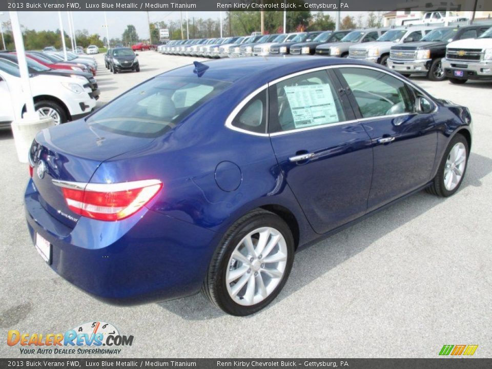 Luxo Blue Metallic 2013 Buick Verano FWD Photo #11