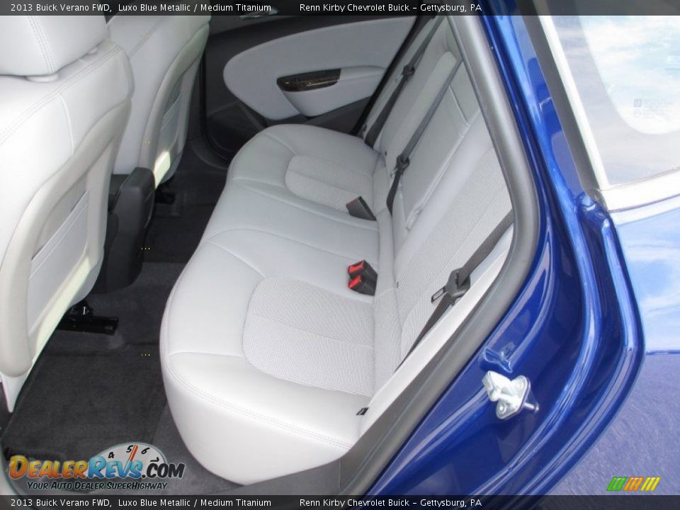 Rear Seat of 2013 Buick Verano FWD Photo #17