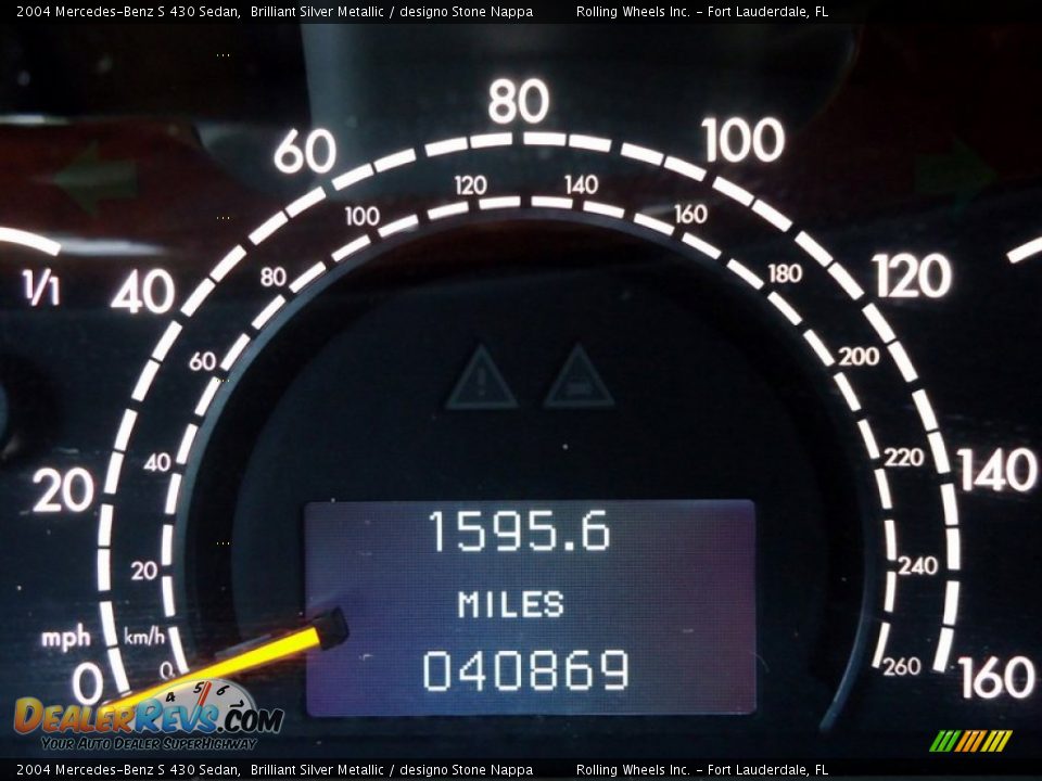 2004 Mercedes-Benz S 430 Sedan Brilliant Silver Metallic / designo Stone Nappa Photo #3
