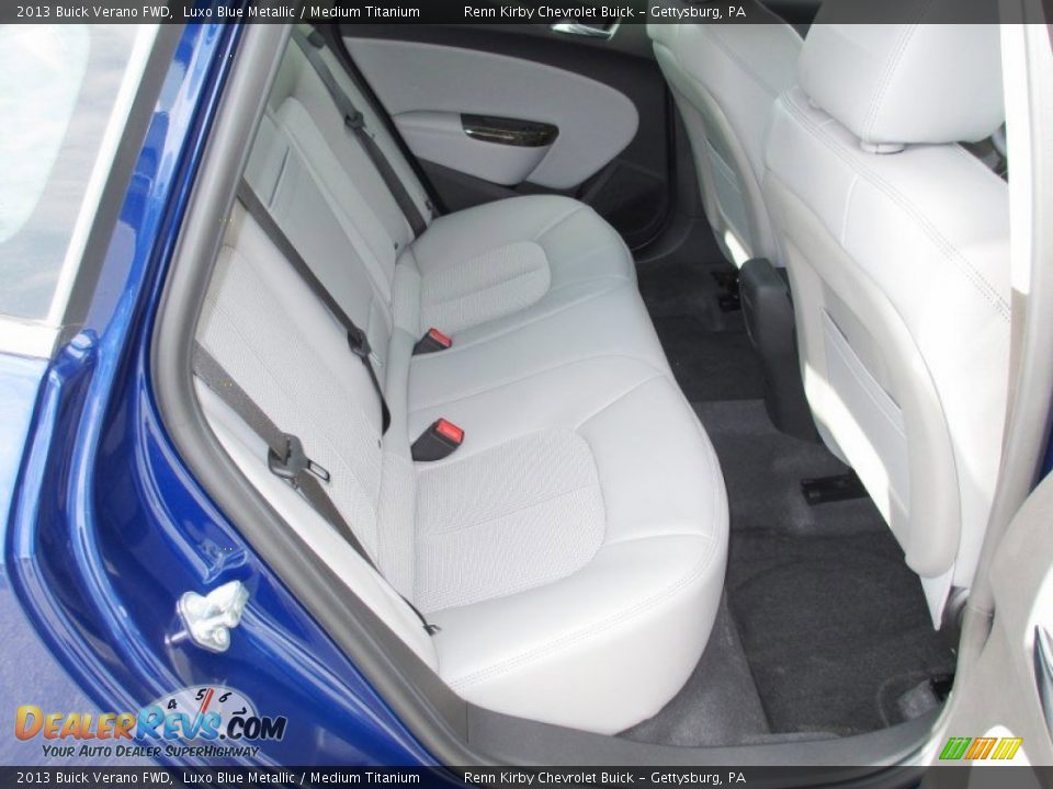 Rear Seat of 2013 Buick Verano FWD Photo #19