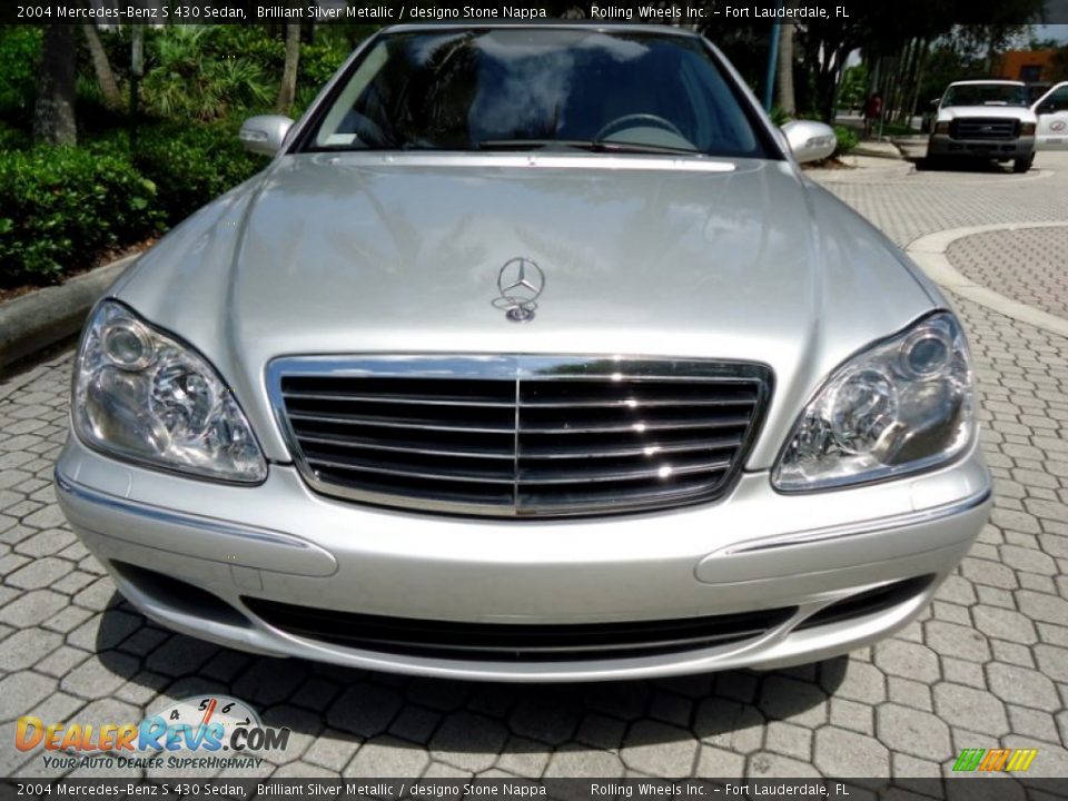2004 Mercedes-Benz S 430 Sedan Brilliant Silver Metallic / designo Stone Nappa Photo #5
