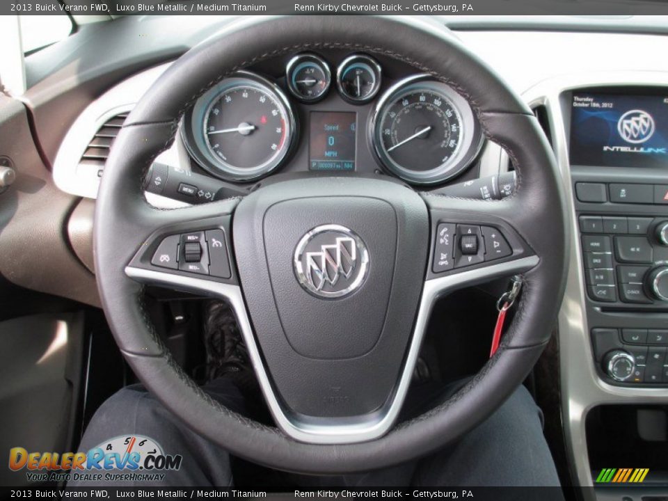 2013 Buick Verano FWD Steering Wheel Photo #20