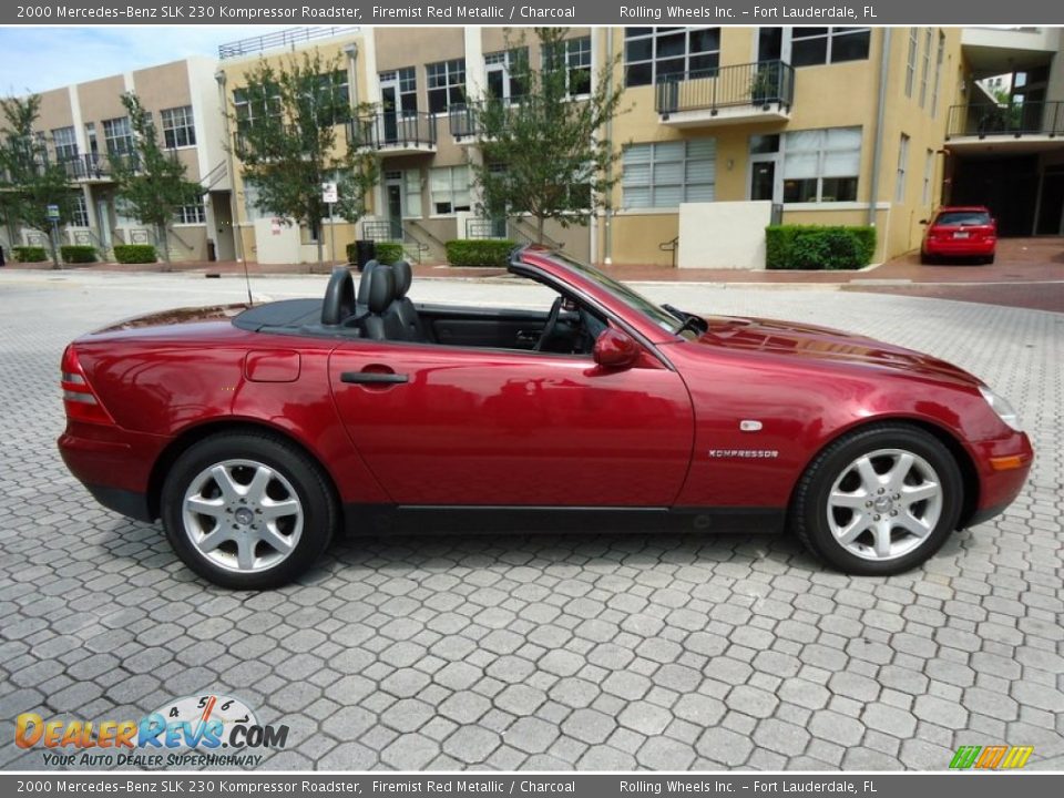 Firemist Red Metallic 2000 Mercedes-Benz SLK 230 Kompressor Roadster Photo #13