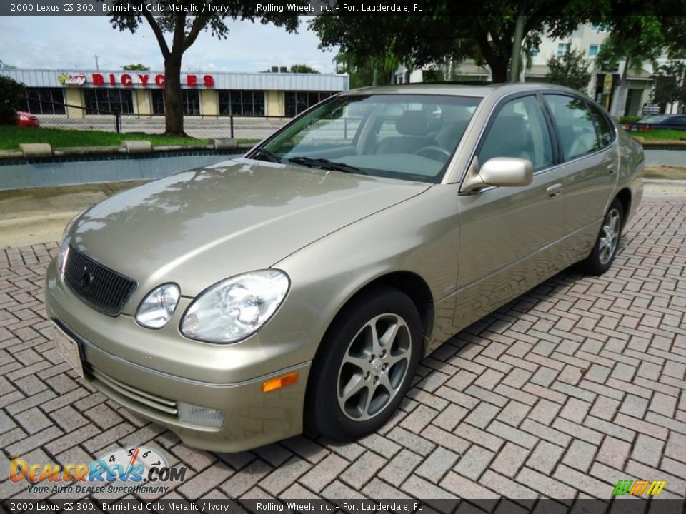 Front 3/4 View of 2000 Lexus GS 300 Photo #1