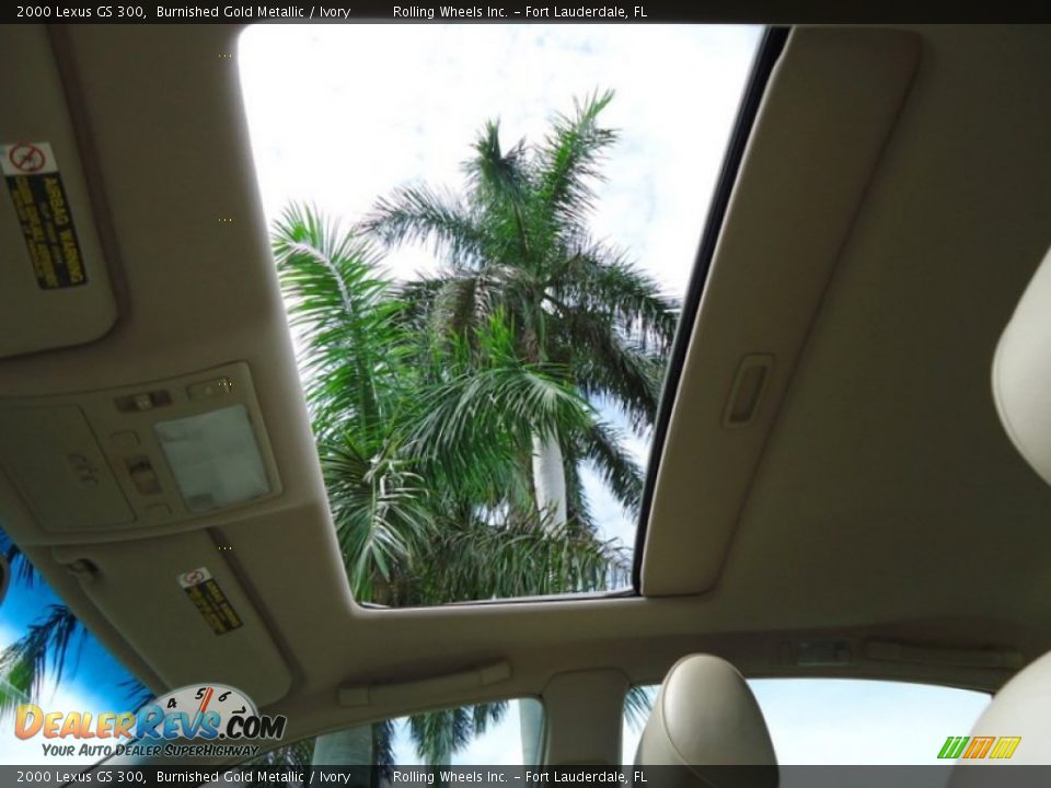 Sunroof of 2000 Lexus GS 300 Photo #6