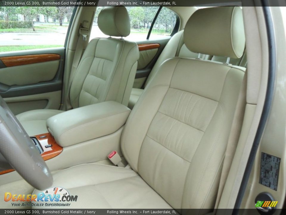Ivory Interior - 2000 Lexus GS 300 Photo #9