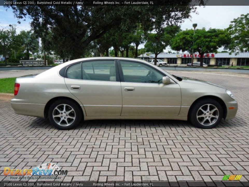Burnished Gold Metallic 2000 Lexus GS 300 Photo #11