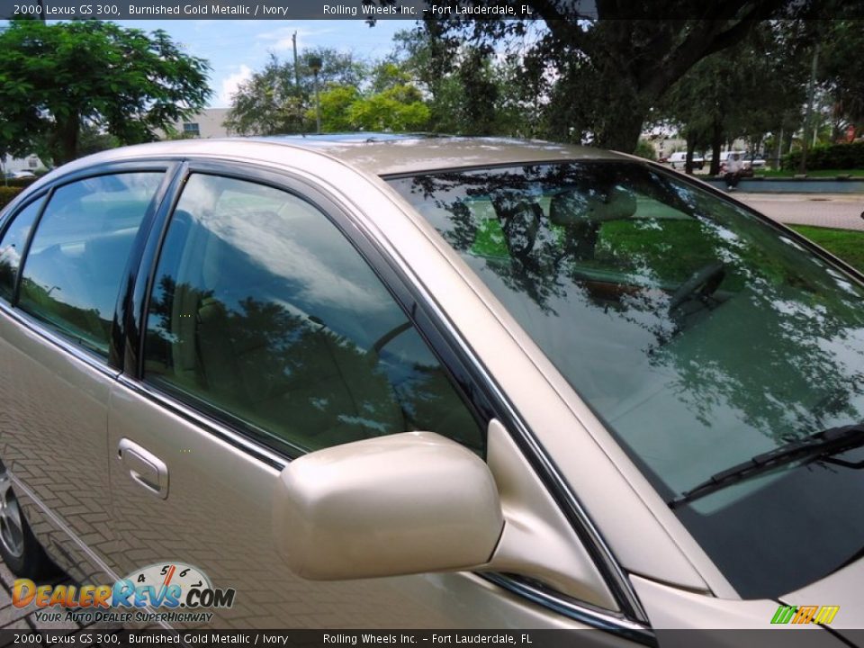 2000 Lexus GS 300 Burnished Gold Metallic / Ivory Photo #19