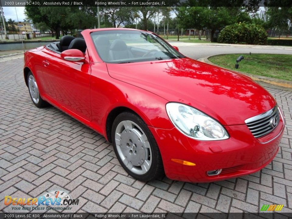 Front 3/4 View of 2003 Lexus SC 430 Photo #2