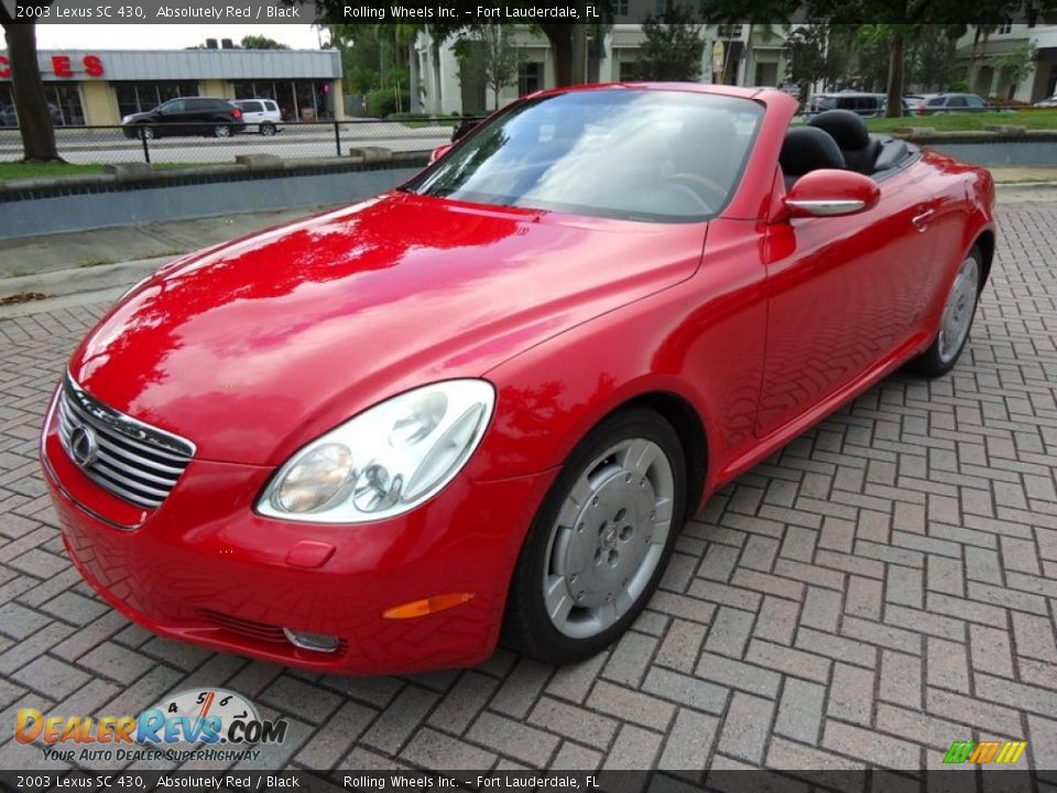 Front 3/4 View of 2003 Lexus SC 430 Photo #20