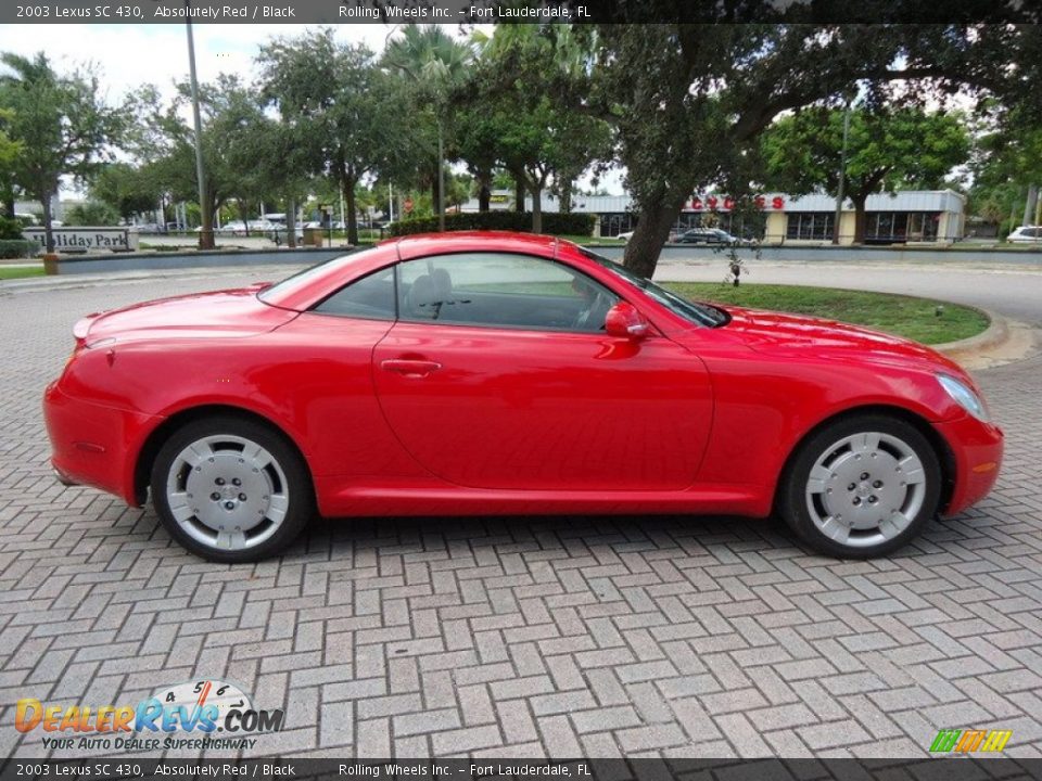 Absolutely Red 2003 Lexus SC 430 Photo #21