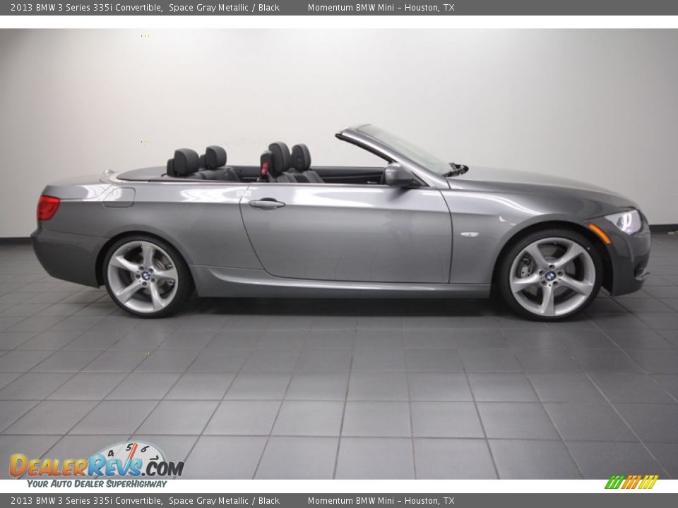 2013 BMW 3 Series 335i Convertible Space Gray Metallic / Black Photo #2