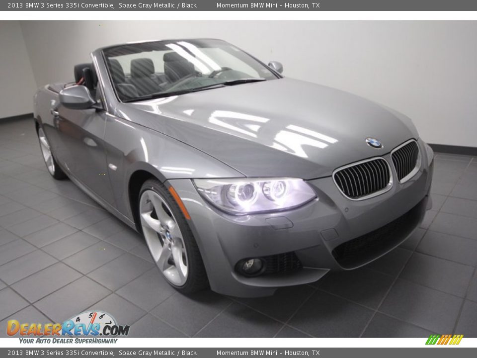2013 BMW 3 Series 335i Convertible Space Gray Metallic / Black Photo #5