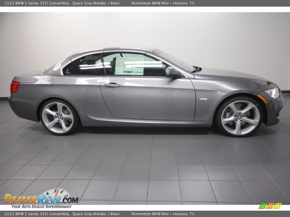 2013 BMW 3 Series 335i Convertible Space Gray Metallic / Black Photo #6