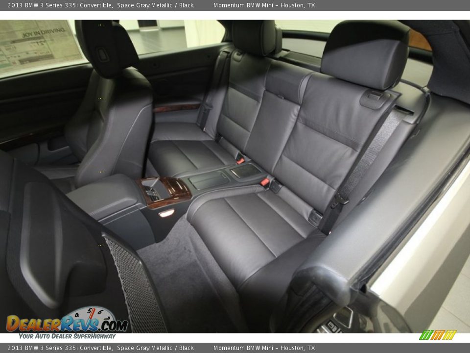 2013 BMW 3 Series 335i Convertible Space Gray Metallic / Black Photo #13