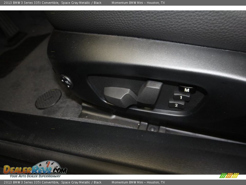 2013 BMW 3 Series 335i Convertible Space Gray Metallic / Black Photo #16