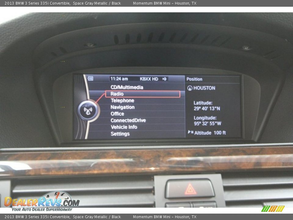 2013 BMW 3 Series 335i Convertible Space Gray Metallic / Black Photo #17