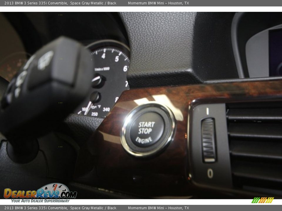 2013 BMW 3 Series 335i Convertible Space Gray Metallic / Black Photo #23