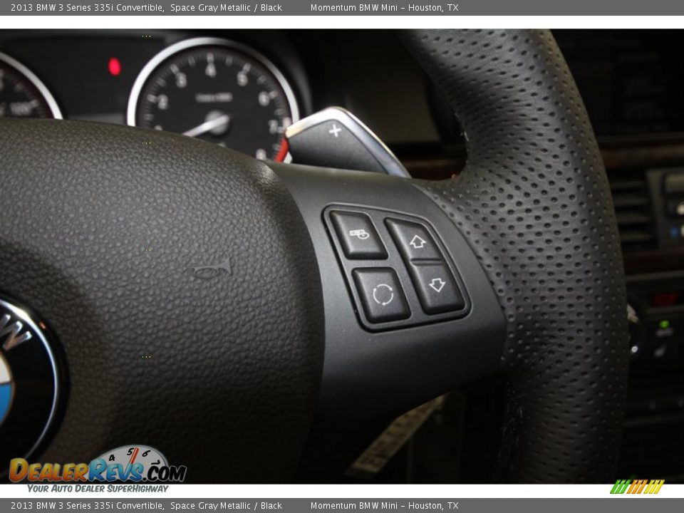 2013 BMW 3 Series 335i Convertible Space Gray Metallic / Black Photo #24