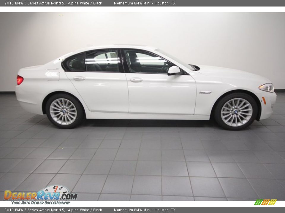 Alpine White 2013 BMW 5 Series ActiveHybrid 5 Photo #2