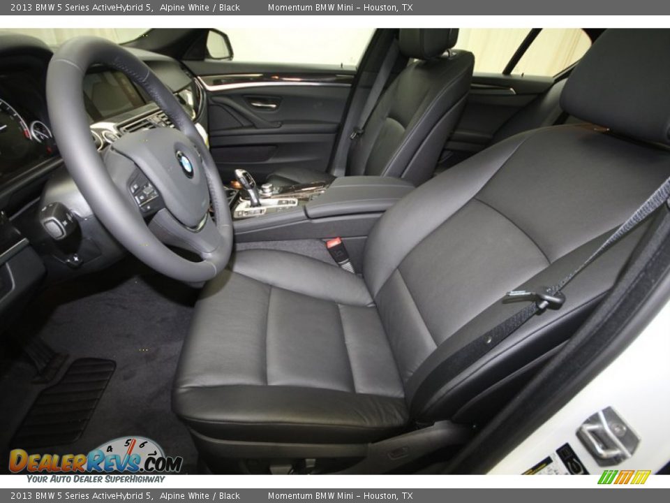 Front Seat of 2013 BMW 5 Series ActiveHybrid 5 Photo #3