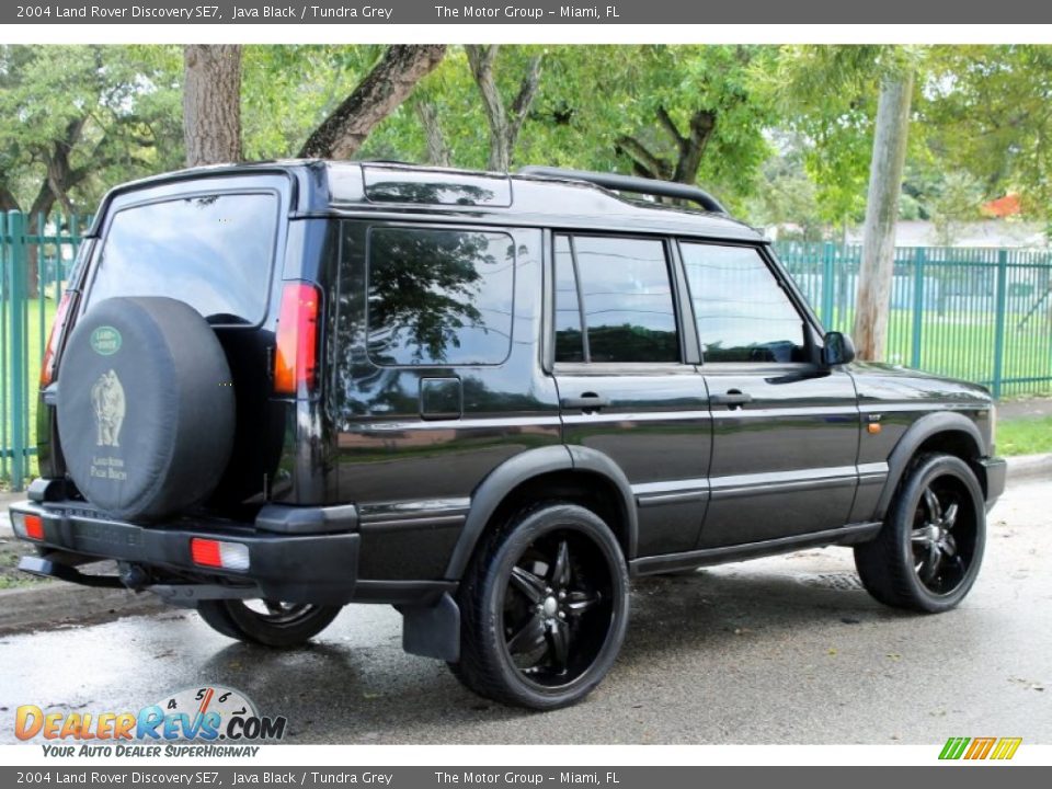 2004 Land Rover Discovery SE7 Java Black / Tundra Grey Photo #8
