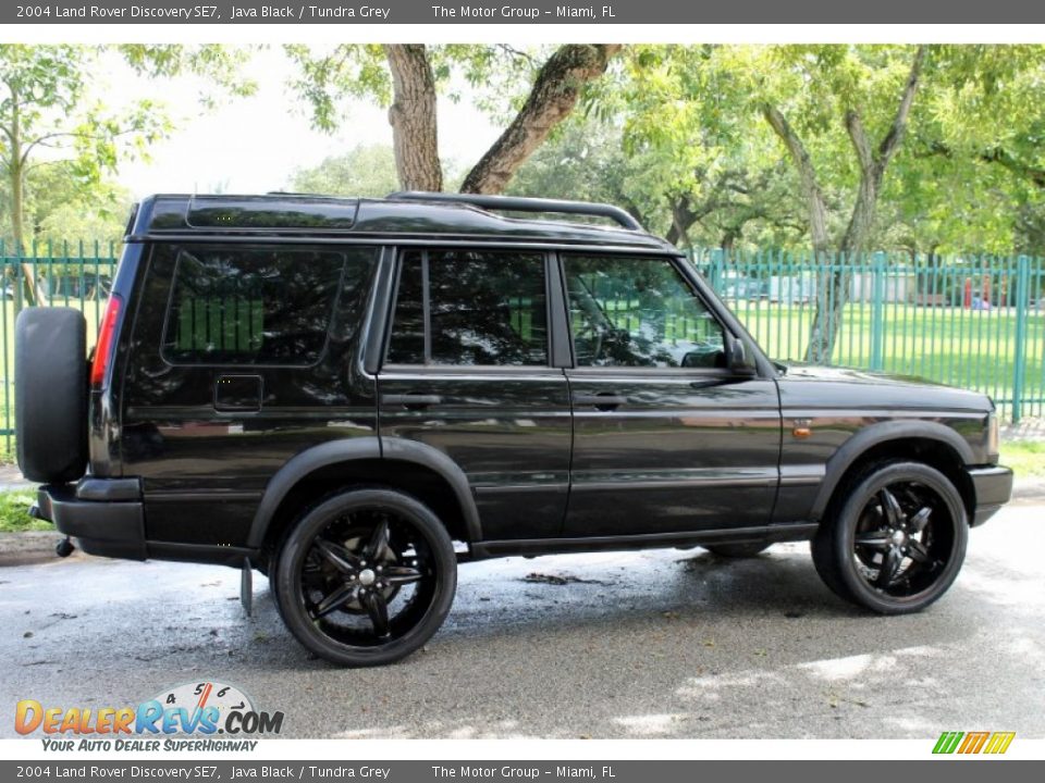 2004 Land Rover Discovery SE7 Java Black / Tundra Grey Photo #9