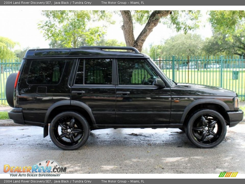 2004 Land Rover Discovery SE7 Java Black / Tundra Grey Photo #10