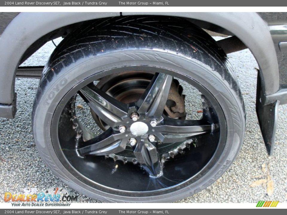 2004 Land Rover Discovery SE7 Java Black / Tundra Grey Photo #18