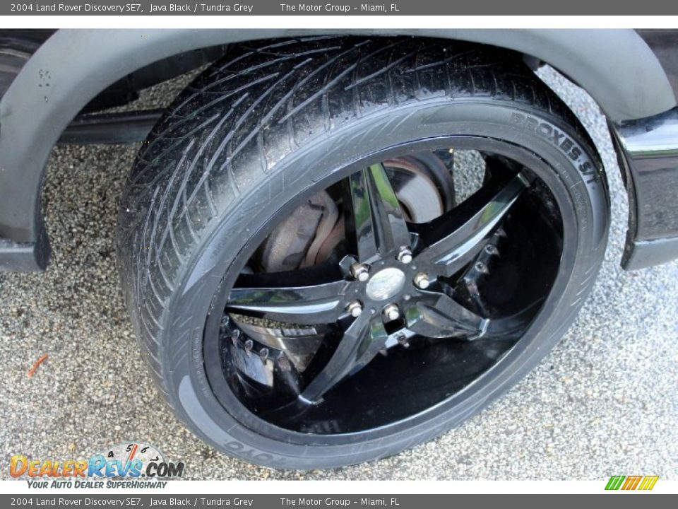 2004 Land Rover Discovery SE7 Java Black / Tundra Grey Photo #20