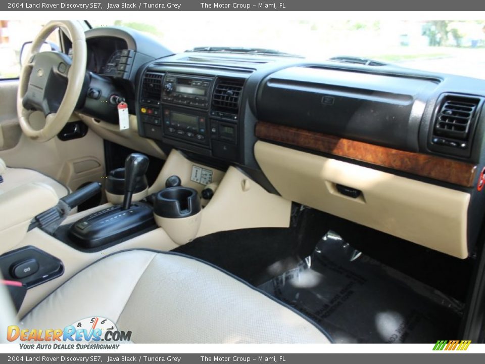 2004 Land Rover Discovery SE7 Java Black / Tundra Grey Photo #26