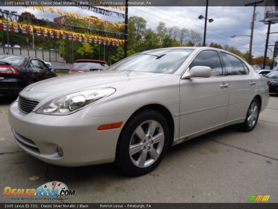 2005 Lexus ES 330 Classic Silver Metallic / Black Photo #2