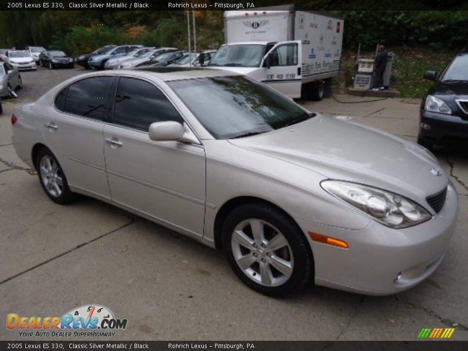 2005 Lexus ES 330 Classic Silver Metallic / Black Photo #3