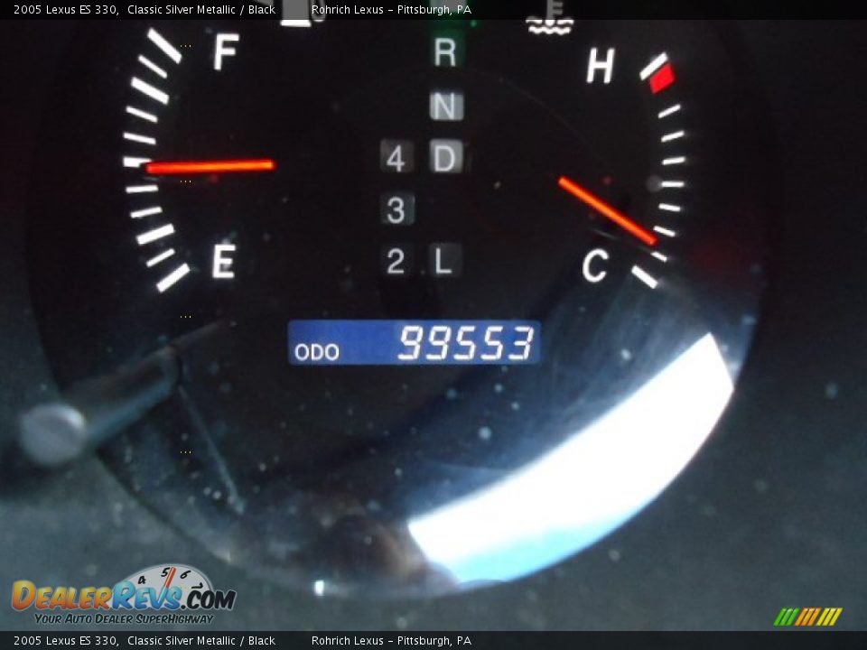 2005 Lexus ES 330 Classic Silver Metallic / Black Photo #8