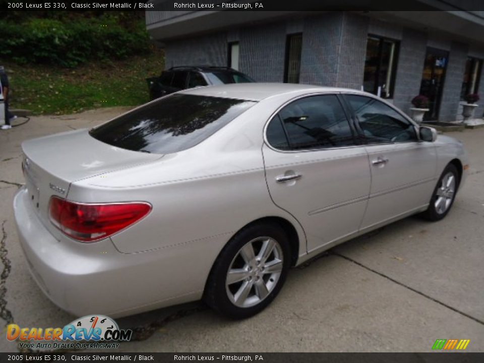 2005 Lexus ES 330 Classic Silver Metallic / Black Photo #11