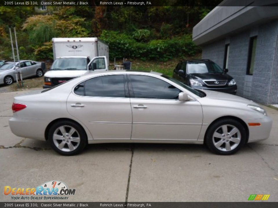 2005 Lexus ES 330 Classic Silver Metallic / Black Photo #12