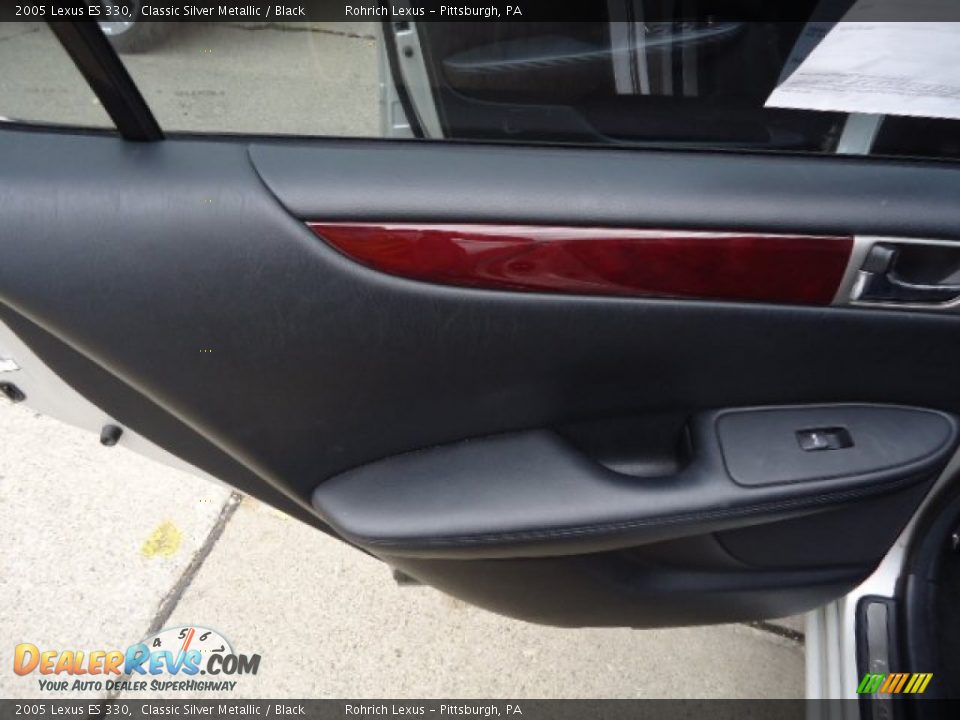 2005 Lexus ES 330 Classic Silver Metallic / Black Photo #15