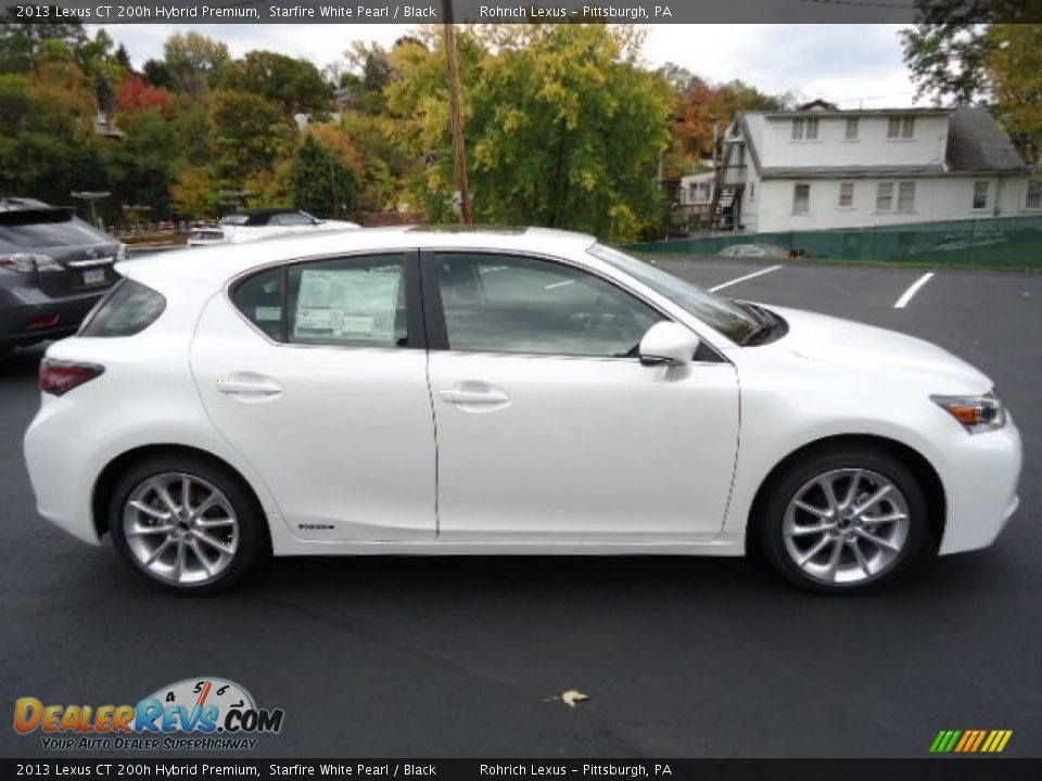 Starfire White Pearl 2013 Lexus CT 200h Hybrid Premium Photo #5