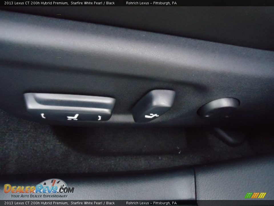 Controls of 2013 Lexus CT 200h Hybrid Premium Photo #16