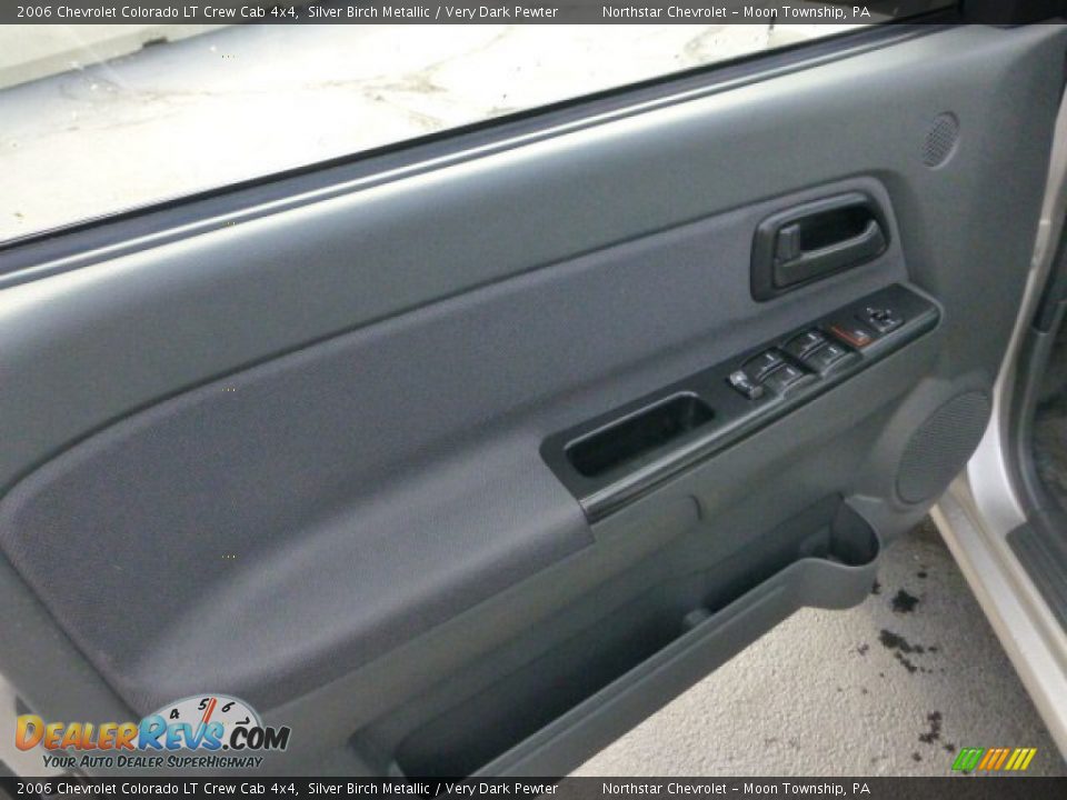 2006 Chevrolet Colorado LT Crew Cab 4x4 Silver Birch Metallic / Very Dark Pewter Photo #15