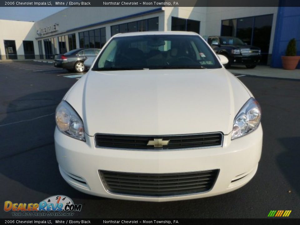 2006 Chevrolet Impala LS White / Ebony Black Photo #8