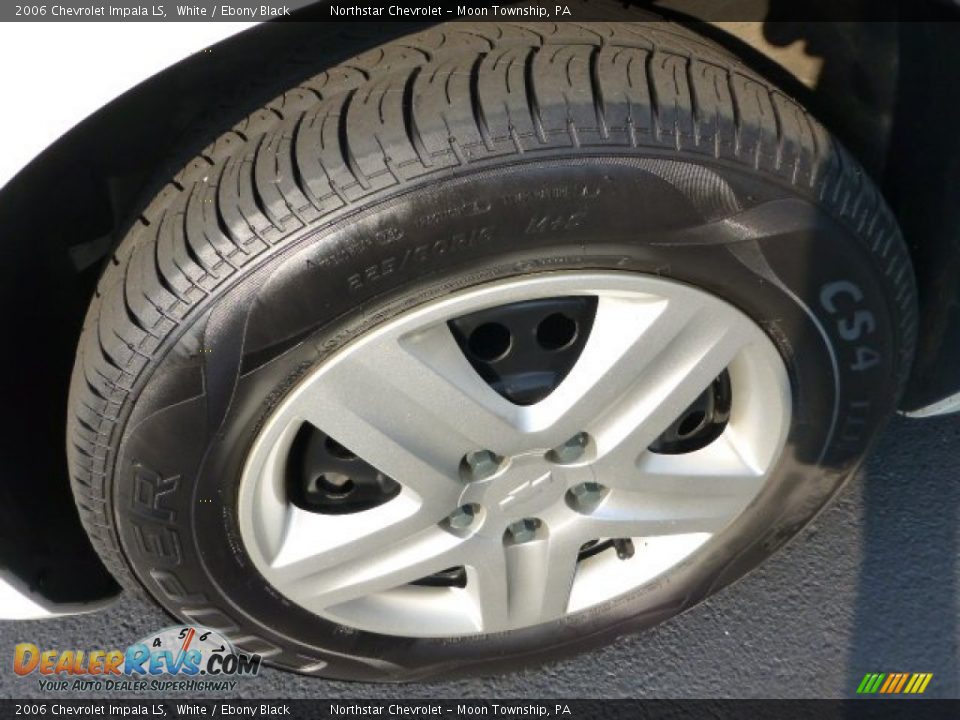 2006 Chevrolet Impala LS White / Ebony Black Photo #9