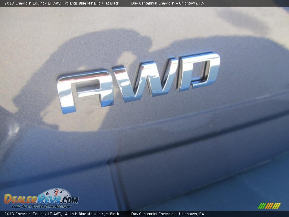 2013 Chevrolet Equinox LT AWD Atlantis Blue Metallic / Jet Black Photo #6