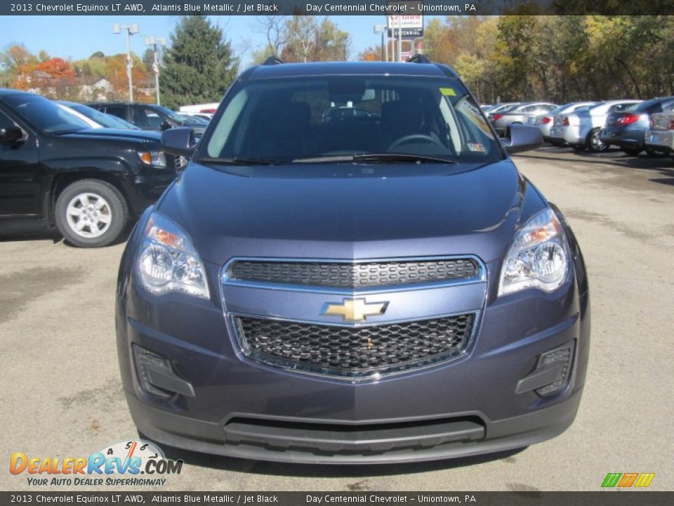 2013 Chevrolet Equinox LT AWD Atlantis Blue Metallic / Jet Black Photo #11