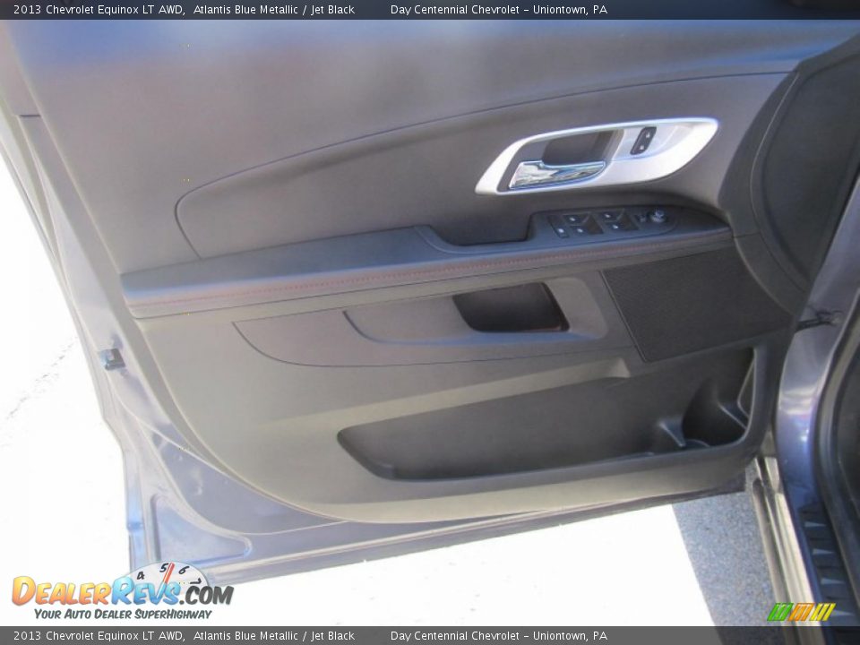 2013 Chevrolet Equinox LT AWD Atlantis Blue Metallic / Jet Black Photo #12