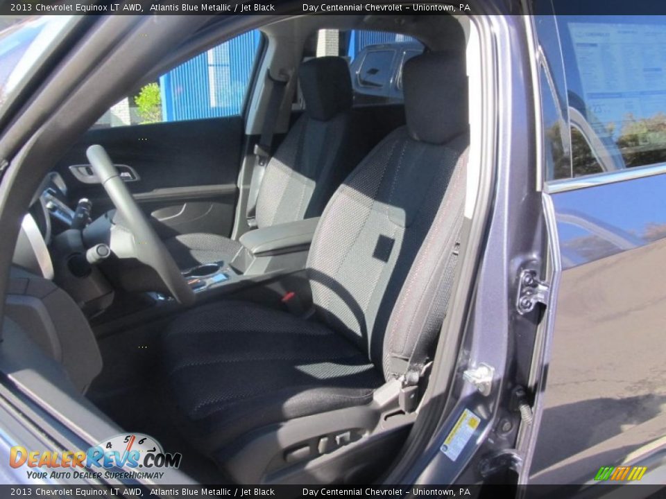 2013 Chevrolet Equinox LT AWD Atlantis Blue Metallic / Jet Black Photo #13